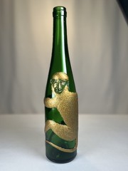 Vintage German Affentaler Spätburgunder Monkey Wine Bottle 0.7L 13&Prime;