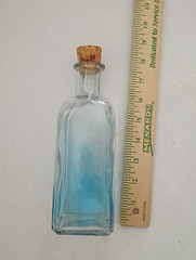 Vintage Wicker Wrapped Bottle EMPTY 500 ML