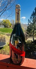Giant EMPTY SEALED DISPLAY G.M. MUMM Champagne Bottle Factice Dummy Bottle