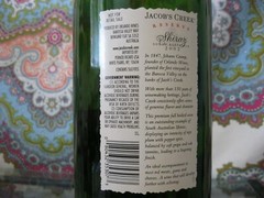 3L GLASS EMPTY SEALED Display Jacobs Creek Shiraz Wine Bottle 2002 17” 3 Liter