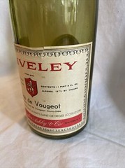 Vintage Faiveley Burgundy Cote-D’Or France 1967-No Cork, Empty Bottle (WC9)