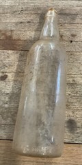 Used Mr. Boston fine wine Bin bottle 4/5 quart