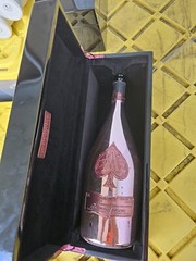 2 EMPTY ACE OF SPADES GOLD(ARMAND DE BRIGNAC)1.5 LT MAGNUM BOTTLE WITH BOX Rose