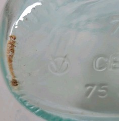 Vintage CEVIN Glass Fish Bottle 75CL3 Chianti Wine Bottle Decanter 13&Prime;