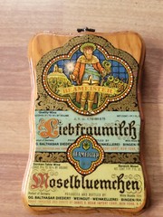 Vintage Beameister German Wine Wooden Wall Plack