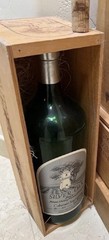RARE 6L Silver Oak EMPTY Bottle SIGNED Justin Meyer #35/60 Imperial w/ Crate