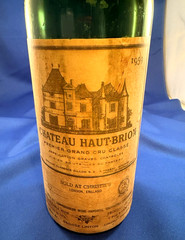 Vintage Chateau Haut-Brion Empty 750ML Bottle – 1959 – Christie&rsquo;s London
