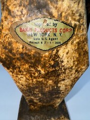 Vintage Casa Vinicola Boccaccio Basting Vino Rosso Castle Wine Bottle Very Rare