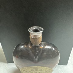 Paul Masson Rare Souzao California Port Vintage Wine Bottle-Heart Shaped (empty)
