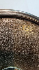 Vintage Silea Silver Wine Bottle Holder, Cork bottom insert, Ducks
