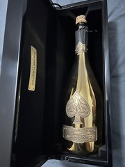 Ace of Spades Champagne Box with Empty Bottle and Insulation Sleeve 750ml