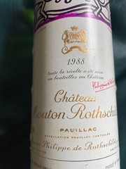 Chateau Latour, Mouton Rothschild Vintage Wine Bottles