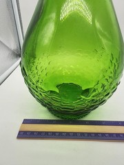 Gallo Wine ~ Half Gallon Flavor Guard Bottle ~ Vintage Green Glass with Grapes