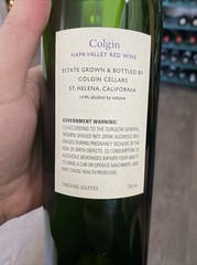 2010 Colgin IX Estate 750ml Empty Wine Bottle VERY RARE