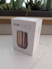 Vinglacé Copper Stainless Steel Insulated Wine Glass – 10 oz