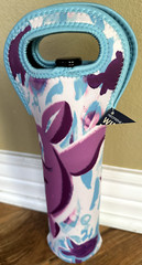 NEW TAG Sandals Resorts Regency La Toc St Lucia Neoprene Wine Koozie Insulator~