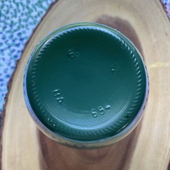 J.M. Da Fonseca Vintage Green Painted Wine Glass From Azeitao, Portugal No Chips