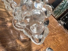 Vintage_Grape Cluster Shape_Clear_Glass Bottle_Made in France_C00L_cHECK iT_