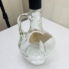 Vintage Gold Seal Wine New York State Burgundy One Half Gallon Tilt Decanter