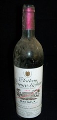 Bottle CHATEAU PRIEURE LICHINE MARGAUX 1979 ~Empty No cork