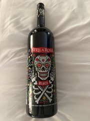 Stella Rosa Black L.E. Skull Heart Eyes and Sugar Skull Day of the Dead Empty