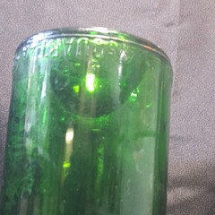 Green Glass Wine Bottle 4/5 Quart Collectible