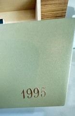 Krug Clos du Mesnil 1995 Empty Wooden Champagne Presentation Box Case Authentic