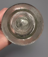 Vintage Milano Italy Crystal Wine Bottle 11,5”