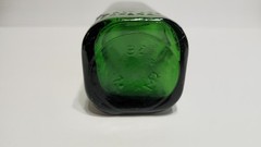 Santiago Rioja Haro Wine Bottle Emerald Green Barware Decor Collectible 1950&rsquo;s