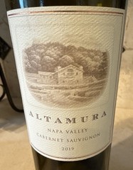 *EMPTY BOTTLE* Altamura Napa Valley Cabernet Sauvignon 2019