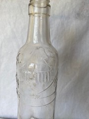 RARE « SEABO » WINE BOTTLE JACKSONVILLE FL 12 INCHES TALL 4/5 Qt