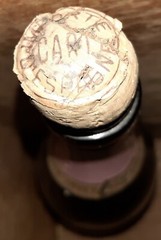Empty WINE BOTTLE SICHEL & FILS FRERES BEAUNE PINK SPARKLING BURGUNDY ?? Rare?