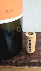 Slam Dunk 2020 Red Blend EMPTY Wine Bottle W/ Cork