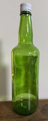 BOONE&rsquo;S FARM 4/5 qt Early Settler Brand Apple Wine Glass Bottle w Screw On Cap
