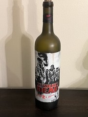 The Walking Dead Blood Red Blend Wine Bottle Empty 750ml Exclusive 2015 AMC