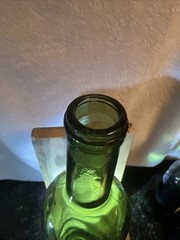 4/5 Quart Green Glass Wine Bottle