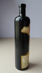 Vintage 1979 Black Tower German White Wine Empty Glass Bottle 750ml