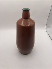 Lancers 1969 Vin Rose Brown Painted Glass Jug Portugal JM Da Fonseca Inter Empty