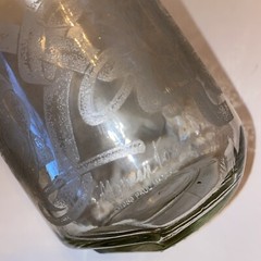 Glass Wine Carafe Decanter PAUL MASSON Vineyards NORMAN KOSARIN Vintage Etched