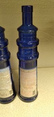 2 Lautenbach&rsquo;s Orchard Country Empty Door County Lighthouse Shaped Wine Bottle