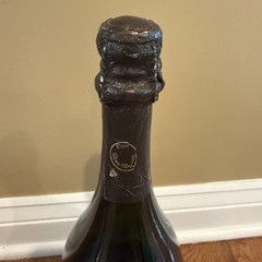 Vintage Dom Perignon Dummy Glass Champagne Bottle Wine SEALED 14.5” x 5” ~4lbs