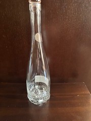 GERARD BERTRAND Cote Des Roses EMPTY WINE BOTTLE Rose Bottom/Pink Glass Stopper