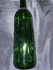 Vintage 40 Years Anniversary Green Glass Gallo Wine Bottle 1958 1998 Modesto
