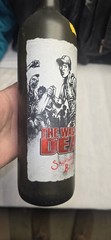“The Walking Dead” Blood Red Blend Empty Wine Bottle 750ml 2016