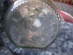 VINTAGE CLEAR GLASS WINE CARAFE BOTTLE PAUL MASSON “SINCE 1852&Prime; 1 LITER
