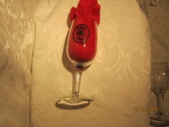 Rose Valley Winery Clear Stem Wine Glass