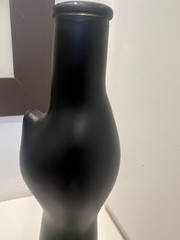 Mid Century Modern Retro Style Rheinhessen-Riesling Black Cat Wine Bottle 13&Prime;