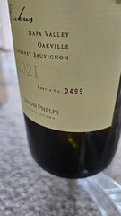 Joseph Phelps Backus Cabernet Sauvignon 2021 NapaValley Empty Bottle W/Cork 1.5L
