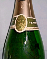 Vtg Perrier Jouet 1978 Brut Champagne green glass 750 mL wine bottle (EMPTY)
