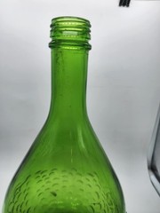 Gallo Wine ~ Half Gallon Flavor Guard Bottle ~ Vintage Green Glass with Grapes